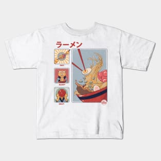 How To Eat Ramen Kids T-Shirt